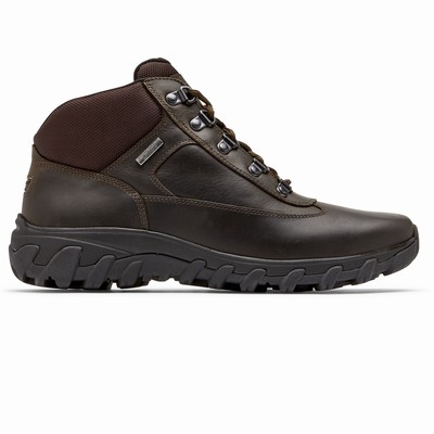 Botas Chukka Rockport Cold Springs Plus Waterproof Homem Marrom PT-74180